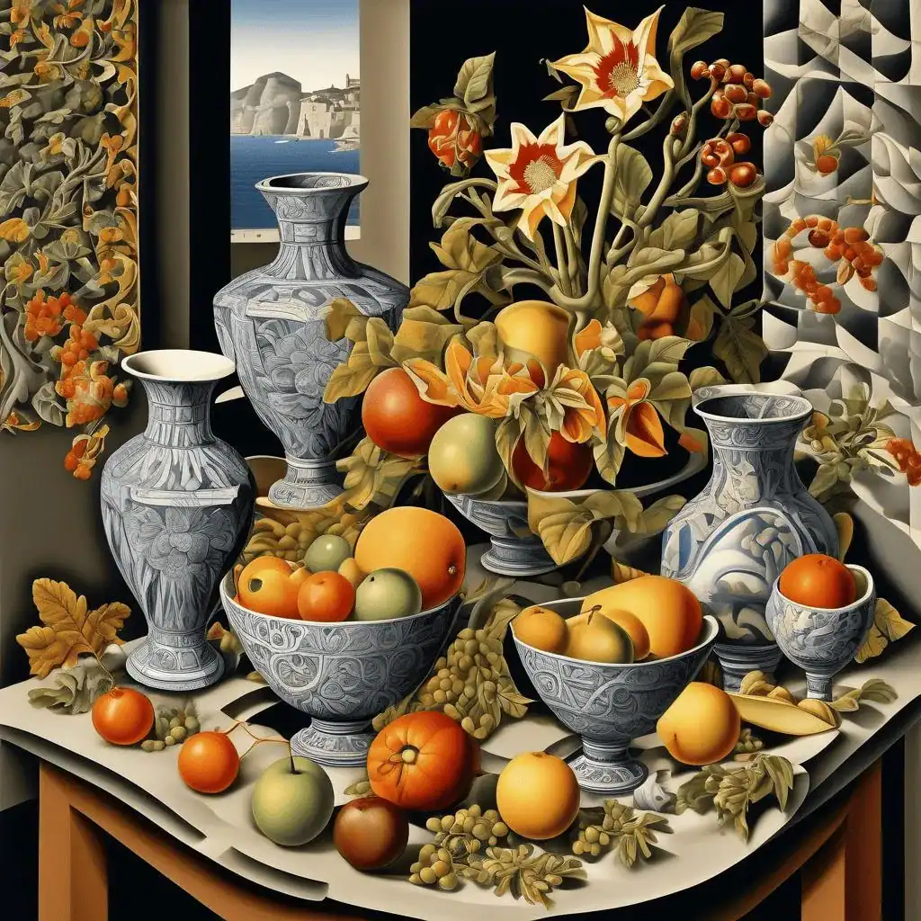 View of Atrani – M.C. Escher