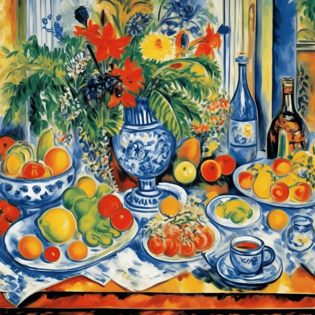 Pedistal Table, Rue Seguier – Raoul Dufy
