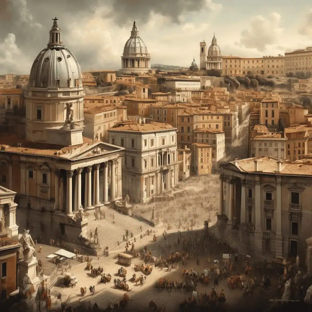 Competition on the Capitoline Hill – Agostino Tassi
