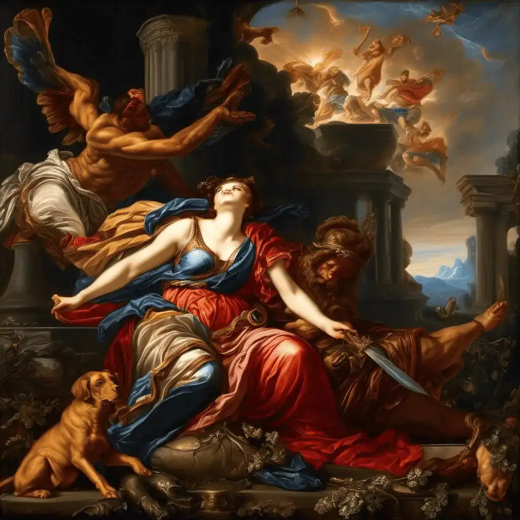 Dido’s Sacrifice to Juno – Pieter Lastman