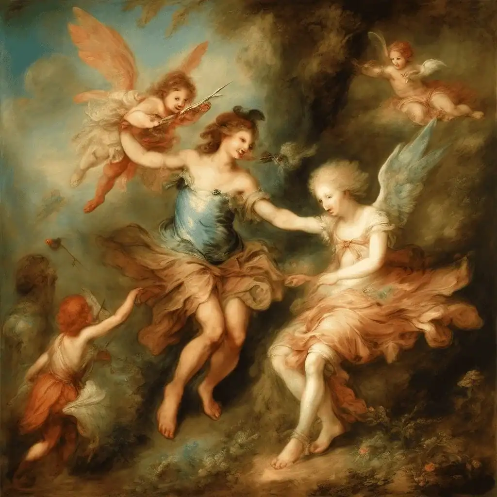 Cupid Disarmed – Antoine Watteau