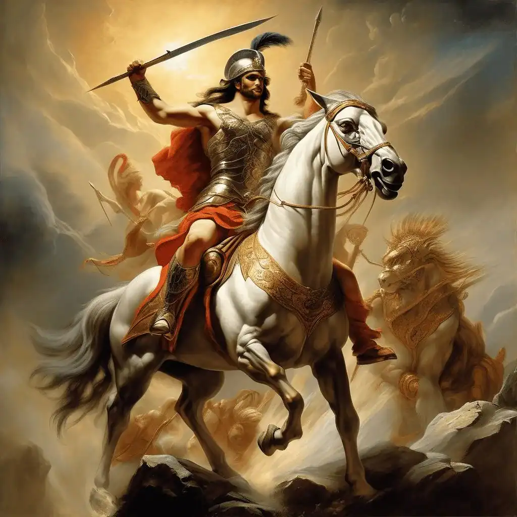 Standing Warrior – Carle Vernet